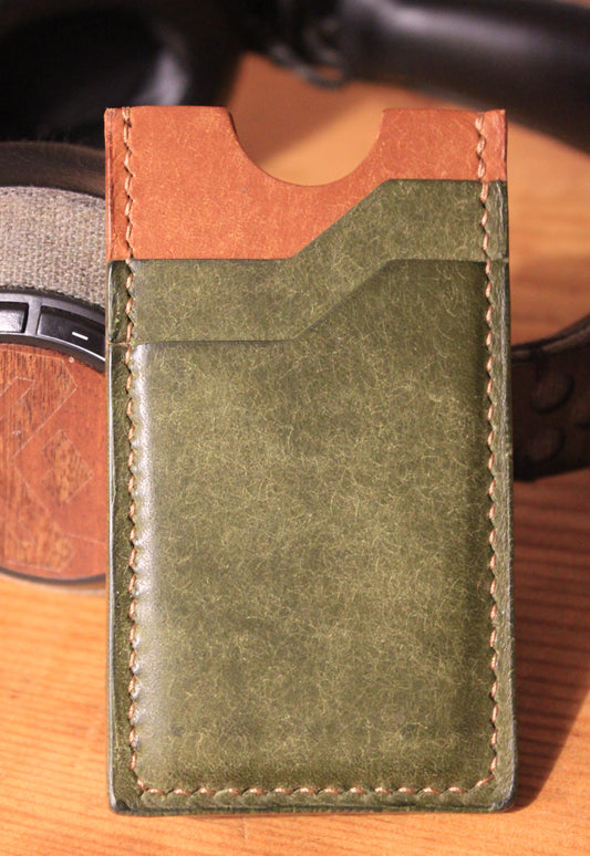 Commuter Card Holder-Olive